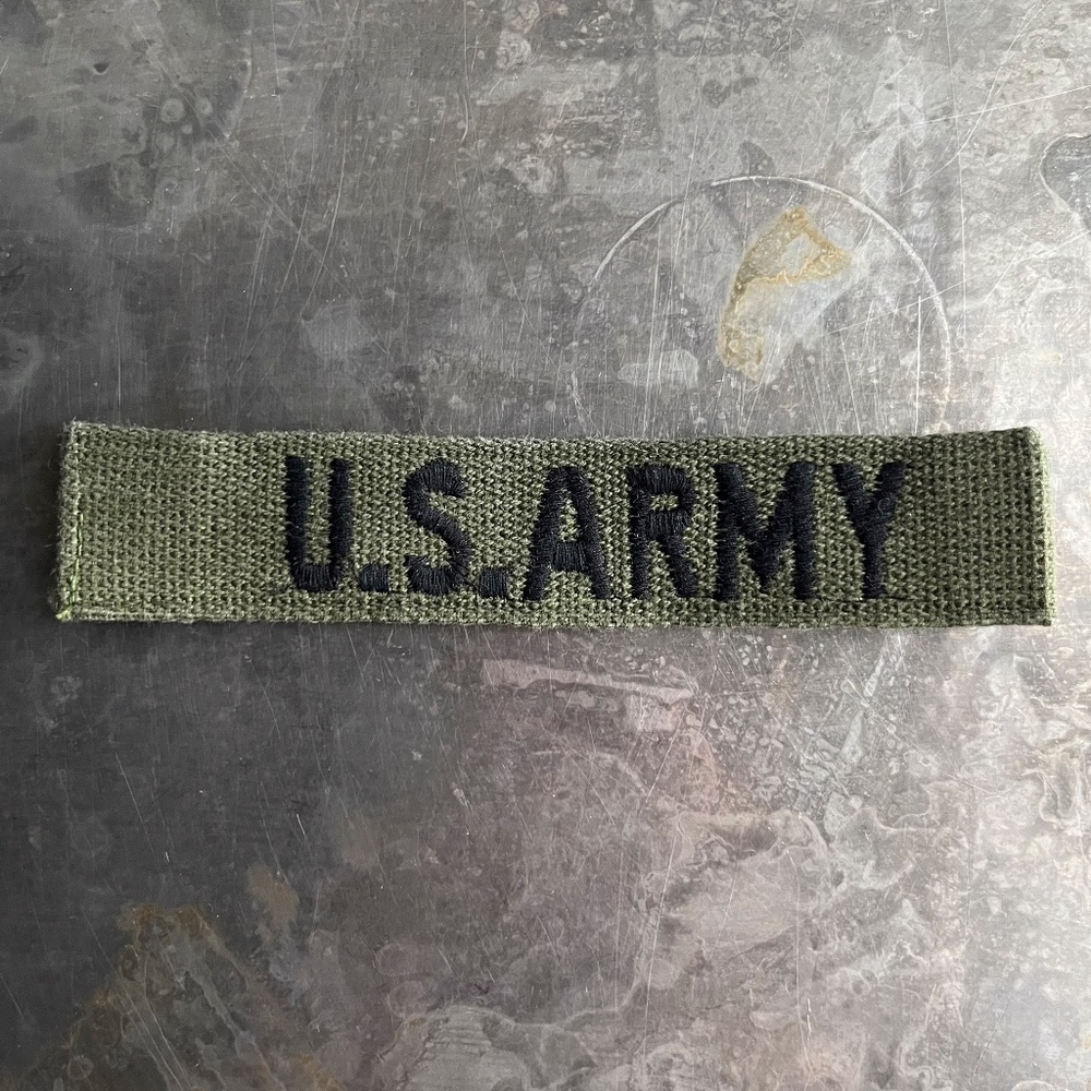 U.S. ARMY embroidered tape patch - Vintage